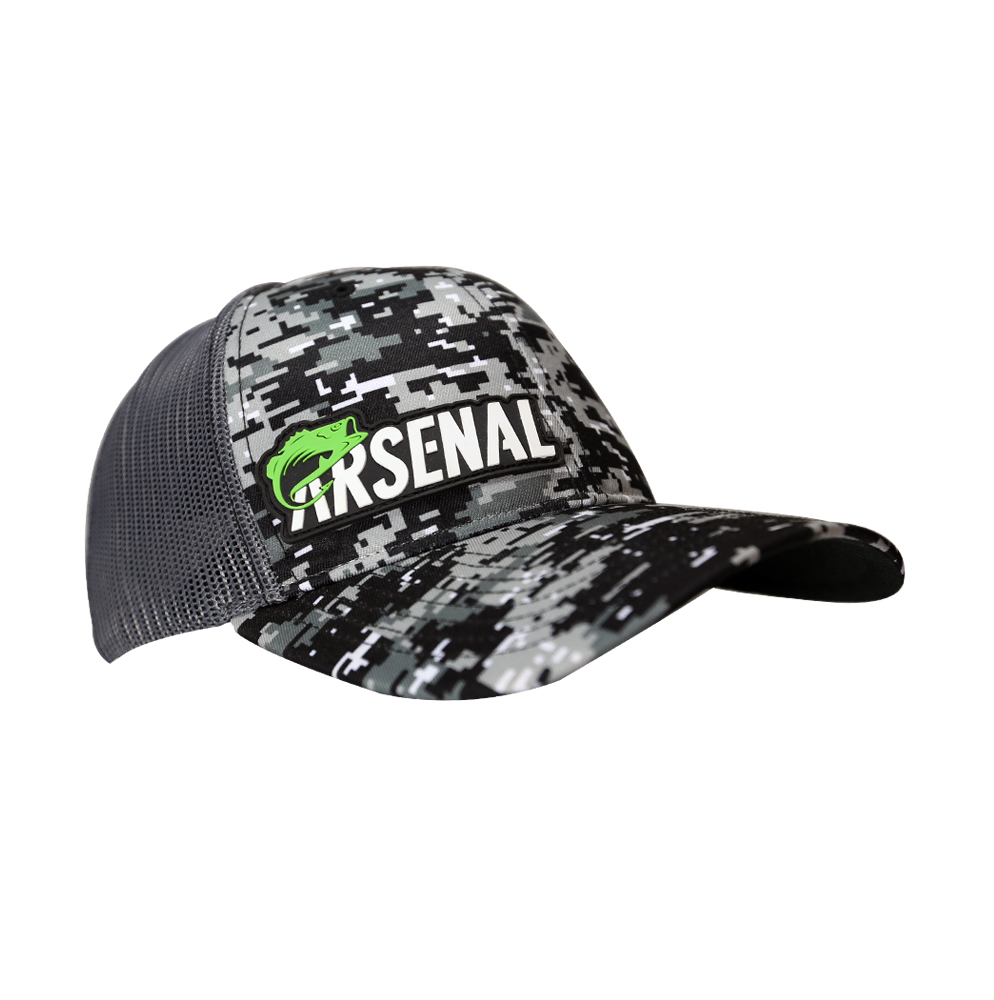 Digital Camo Snapback Trucker Hat – Arsenal Fishing - Home of the
