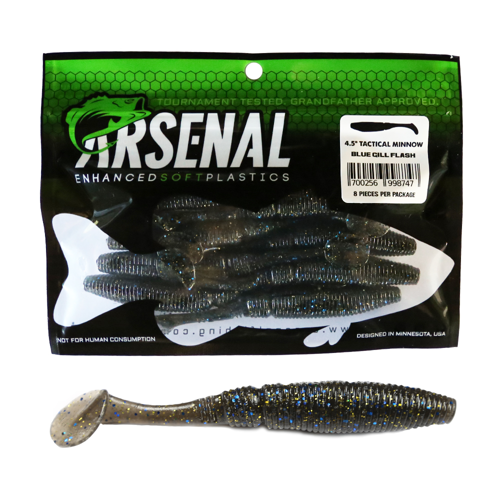 Tactical Minnow 4.5″ – Arsenal Fishing - Home of the Original