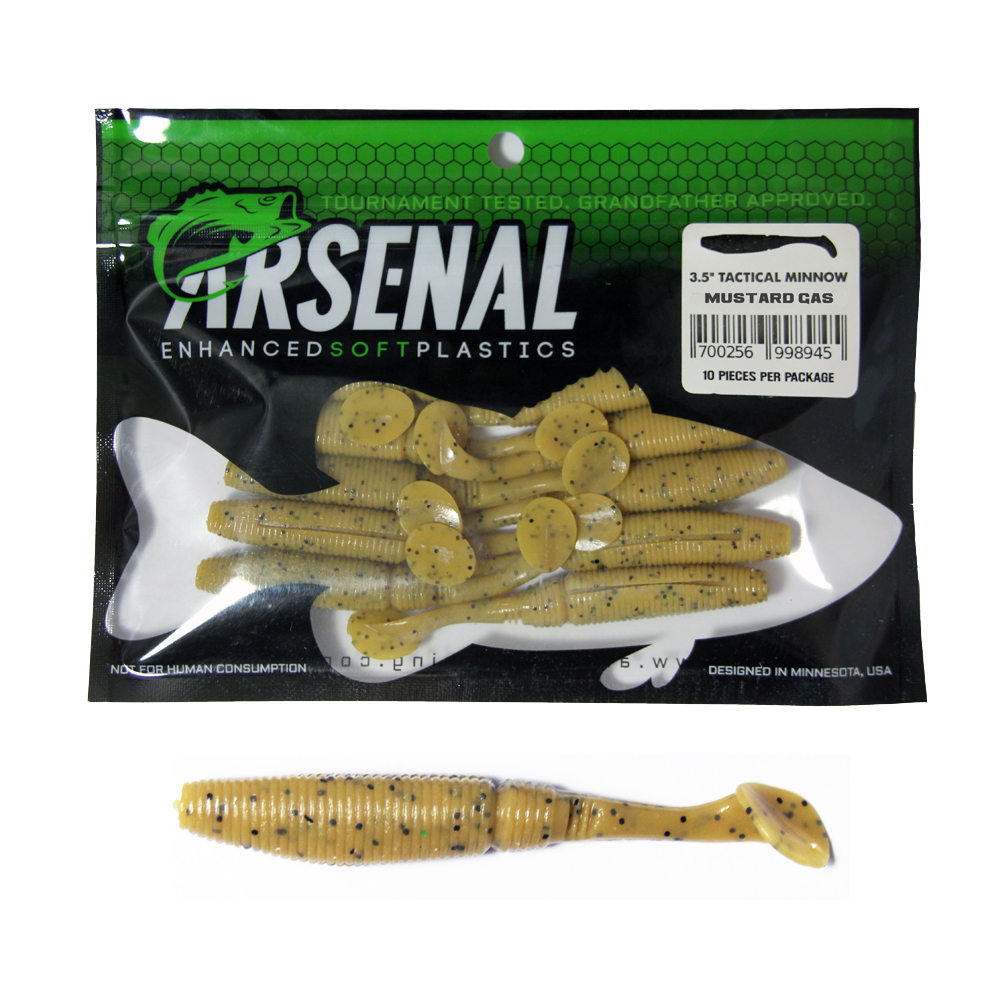 Tactical Minnow 3.5″ – Arsenal Fishing - Home of the Original