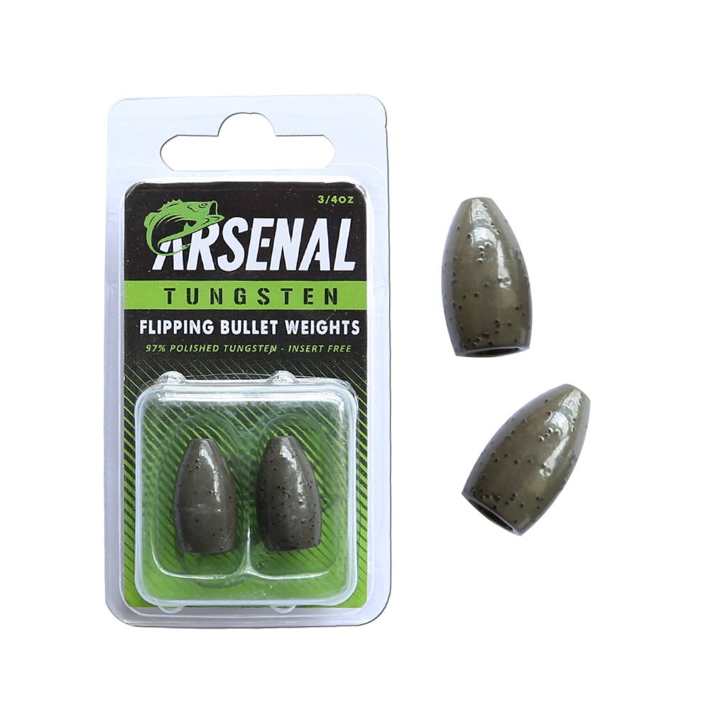 Tungsten Flipping Weights – Arsenal Fishing - Home of the Original