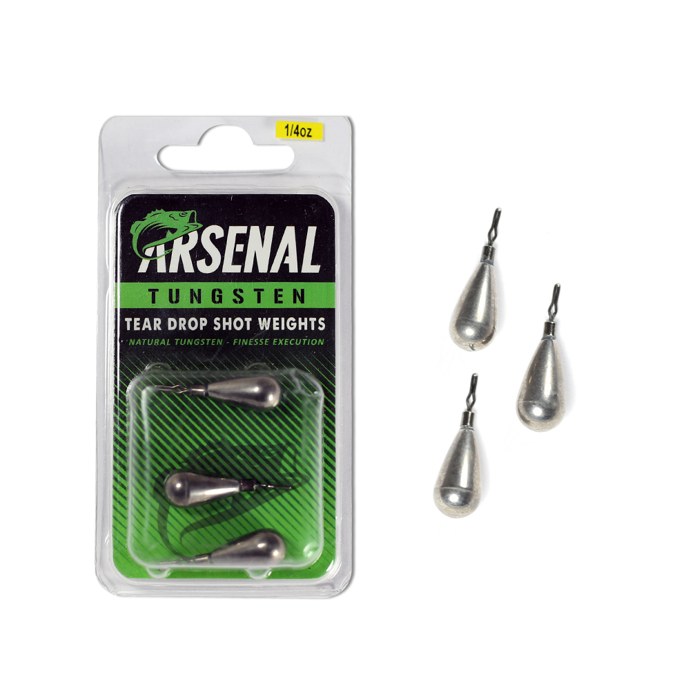 Tungsten Tear Drop Shot – Arsenal Fishing - Home of the Original Wacky-Neko  Pliers