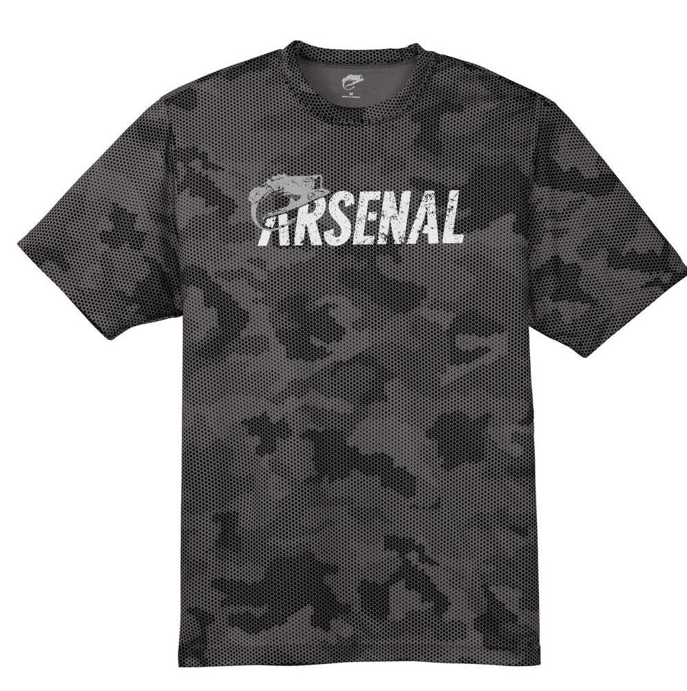 arsenal black t shirt